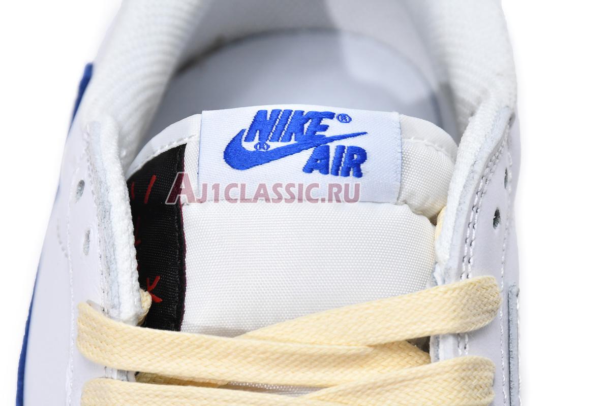 New Travis Scott x Air Jordan 1 Low OG "White Blue" DM6839-186 Shoes