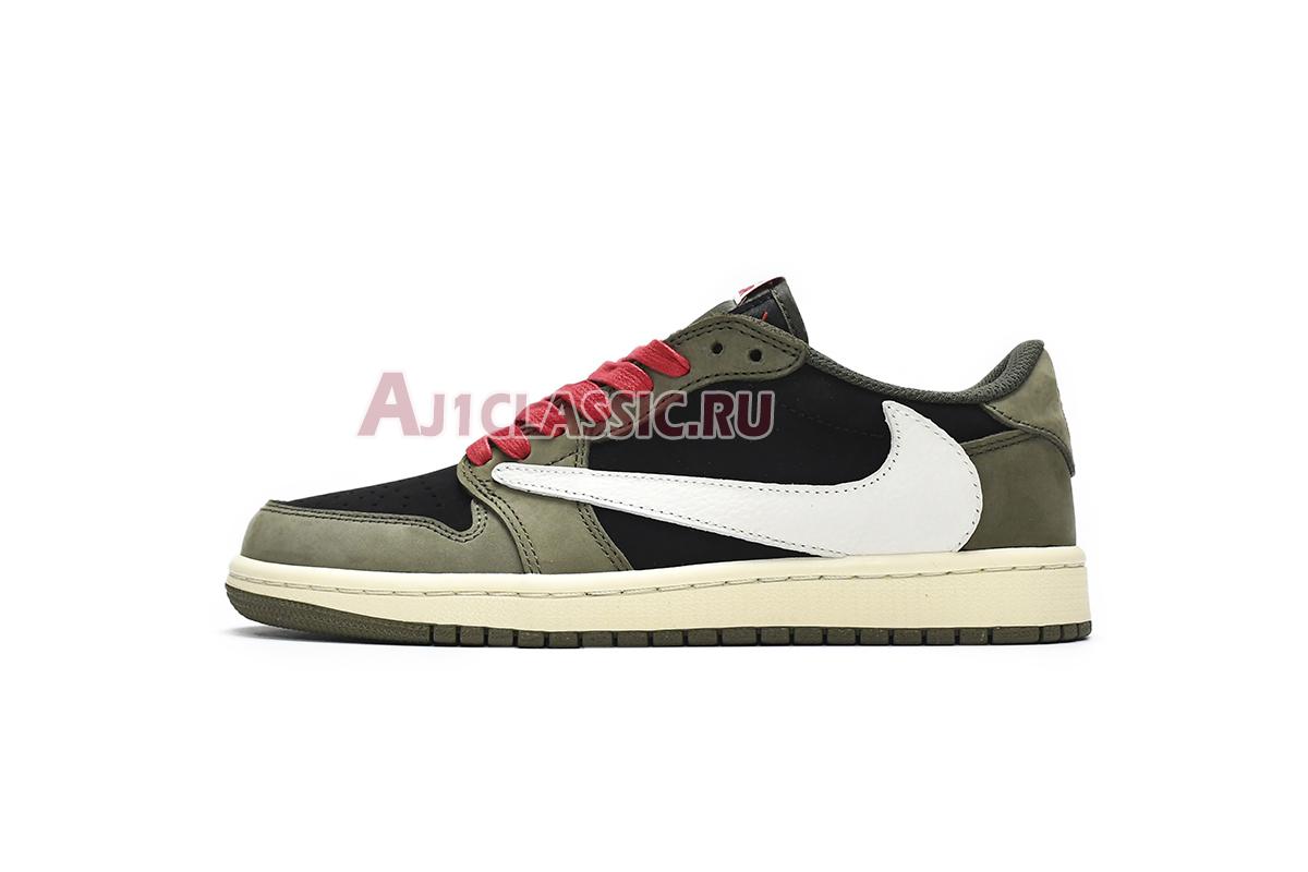 New Travis Scott x Air Jordan 1 Low OG "Olive Green" DM7866-196 Shoes