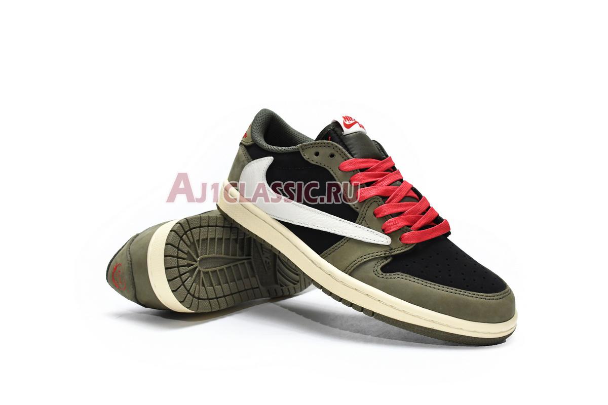 New Travis Scott x Air Jordan 1 Low OG "Olive Green" DM7866-196 Shoes