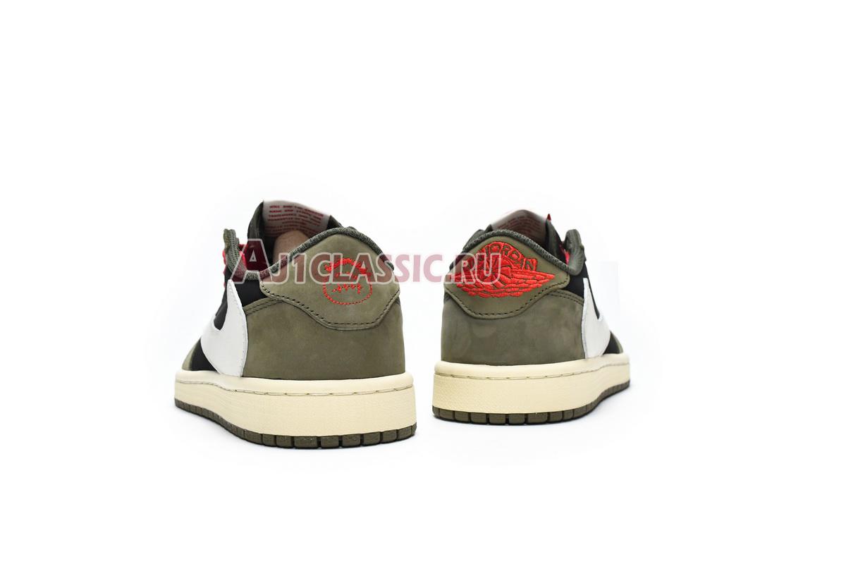 New Travis Scott x Air Jordan 1 Low OG "Olive Green" DM7866-196 Shoes