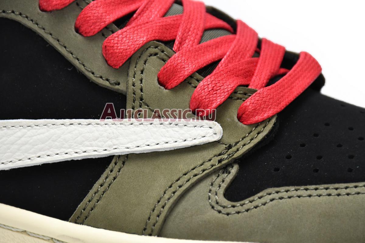 New Travis Scott x Air Jordan 1 Low OG "Olive Green" DM7866-196 Shoes