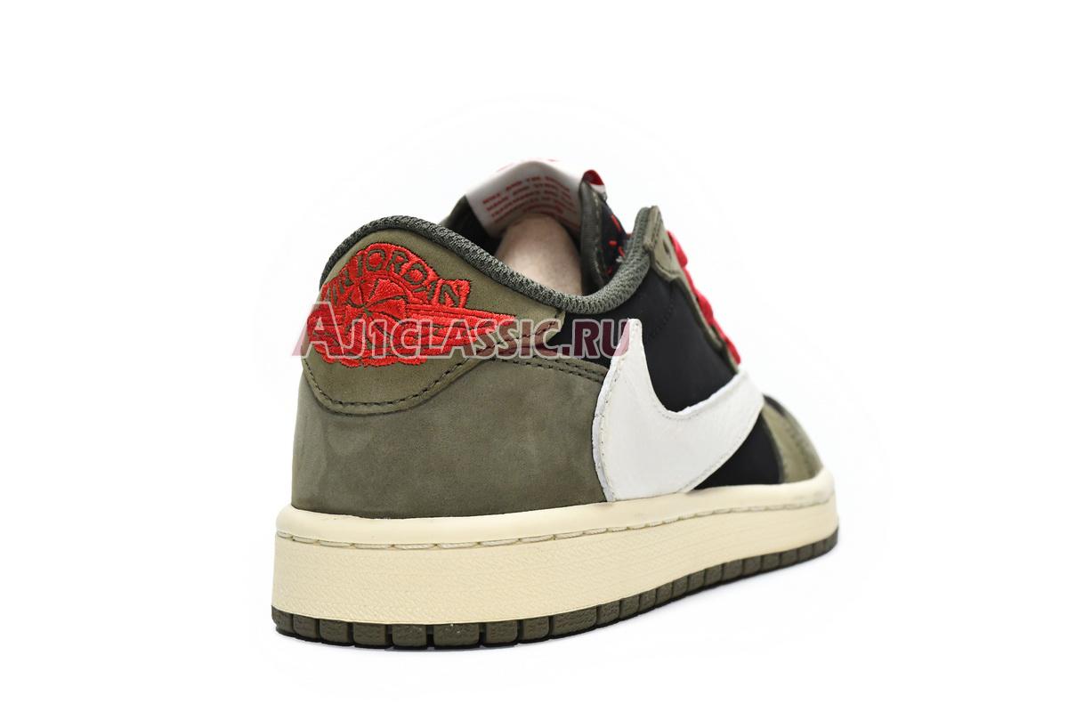 New Travis Scott x Air Jordan 1 Low OG "Olive Green" DM7866-196 Shoes