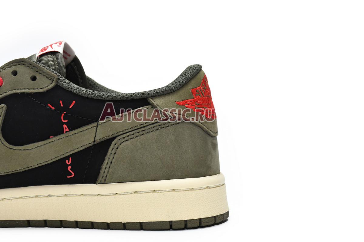 New Travis Scott x Air Jordan 1 Low OG "Olive Green" DM7866-196 Shoes