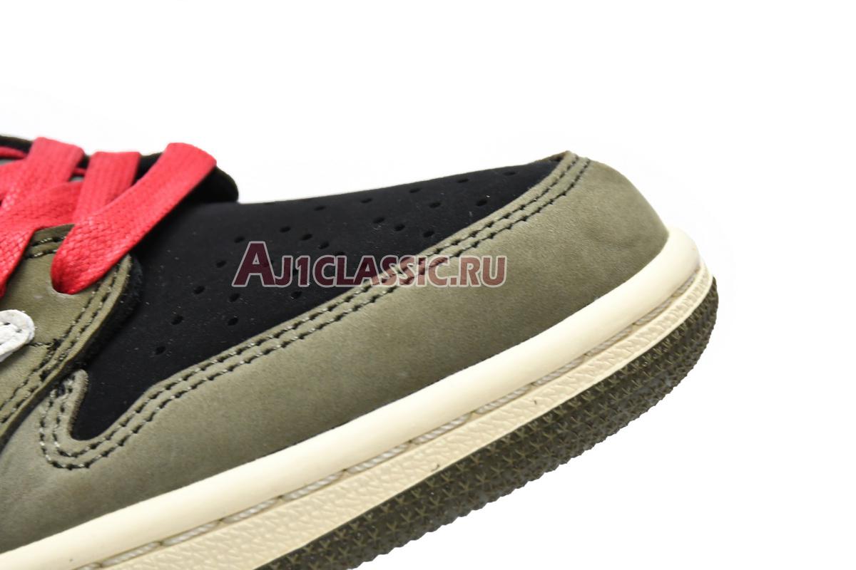 New Travis Scott x Air Jordan 1 Low OG "Olive Green" DM7866-196 Shoes