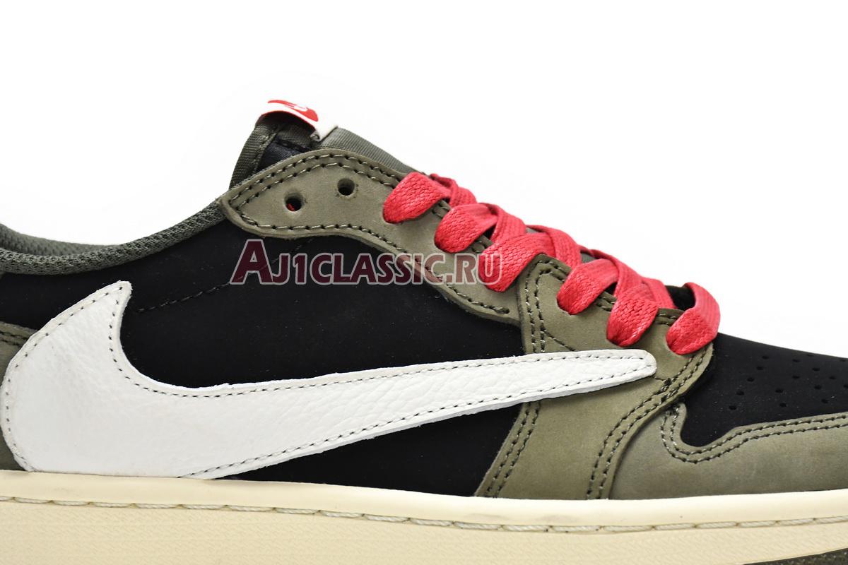 New Travis Scott x Air Jordan 1 Low OG "Olive Green" DM7866-196 Shoes