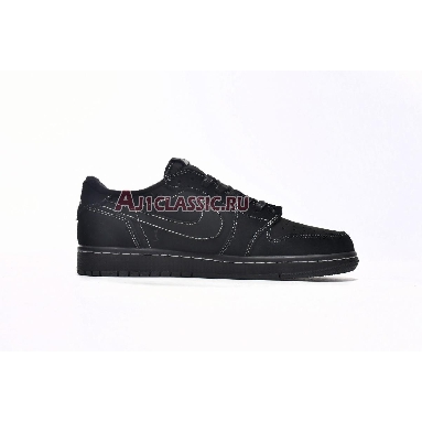 Travis Scott x Air Jordan 1 Low OG SP Black Phantom DM7866-001 Black/Phantom Mens Womens Shoes