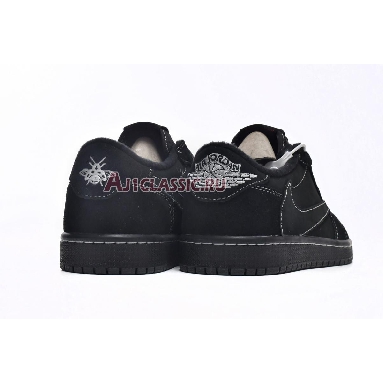 Travis Scott x Air Jordan 1 Low OG SP Black Phantom DM7866-001 Black/Phantom Mens Womens Shoes