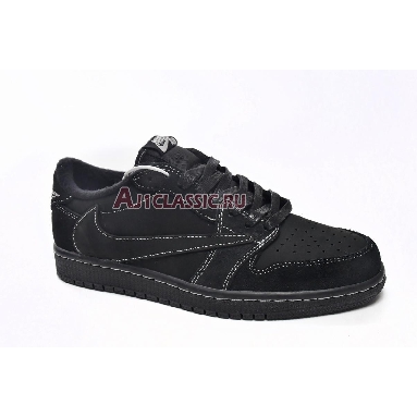 Travis Scott x Air Jordan 1 Low OG SP Black Phantom DM7866-001 Black/Phantom Mens Womens Shoes