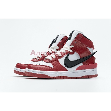 Ambush x Nike Dunk High Chicago CU7544-102 Varsity Red/White-Varsity Red-Black Mens Womens Shoes