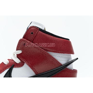 Ambush x Nike Dunk High Chicago CU7544-102 Varsity Red/White-Varsity Red-Black Mens Womens Shoes