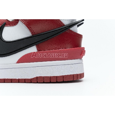 Ambush x Nike Dunk High Chicago CU7544-102 Varsity Red/White-Varsity Red-Black Mens Womens Shoes