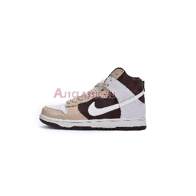 Nike Dunk High Light Chocolate DH5348-100 Sail/Sail-Khaki-Light Chocolate Mens Womens Shoes