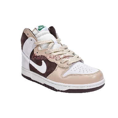 Nike Dunk High Light Chocolate DH5348-100 Sail/Sail-Khaki-Light Chocolate Mens Womens Shoes