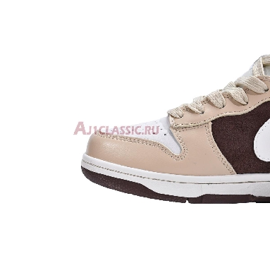 Nike Dunk High Light Chocolate DH5348-100 Sail/Sail-Khaki-Light Chocolate Mens Womens Shoes