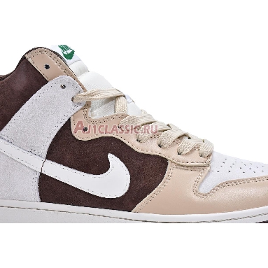 Nike Dunk High Light Chocolate DH5348-100 Sail/Sail-Khaki-Light Chocolate Mens Womens Shoes