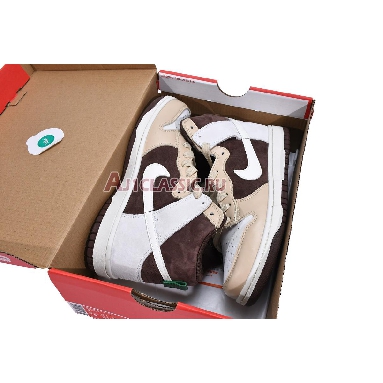 Nike Dunk High Light Chocolate DH5348-100 Sail/Sail-Khaki-Light Chocolate Mens Womens Shoes