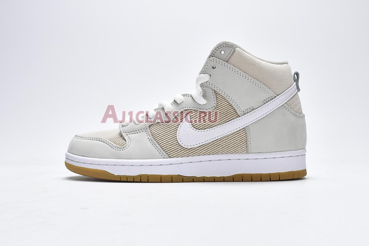 New Nike Dunk High Pro ISO SB "Unbleached Pack - Natural" DA9626-100 Shoes