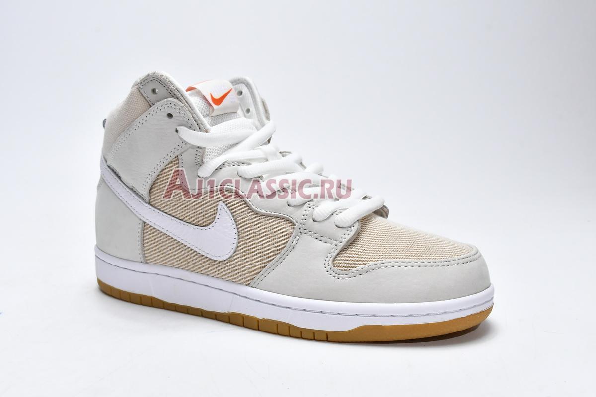 New Nike Dunk High Pro ISO SB "Unbleached Pack - Natural" DA9626-100 Shoes