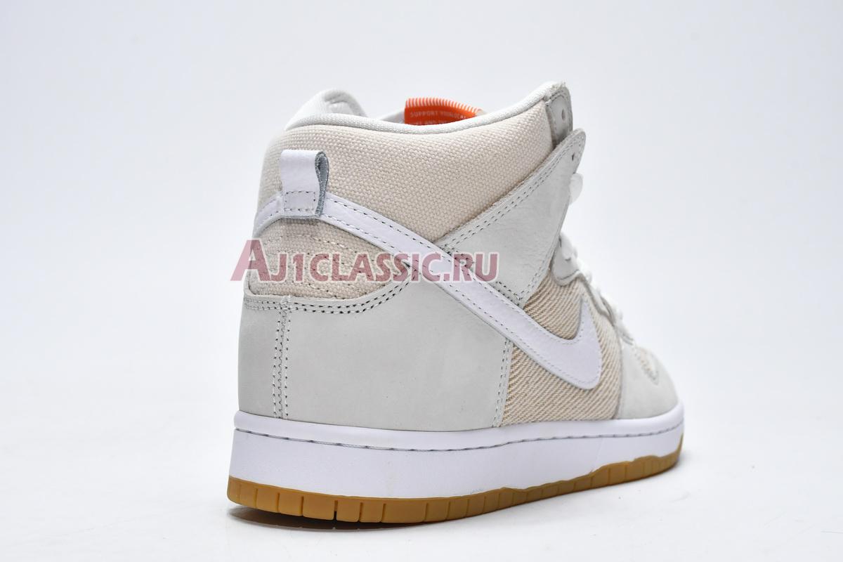 New Nike Dunk High Pro ISO SB "Unbleached Pack - Natural" DA9626-100 Shoes