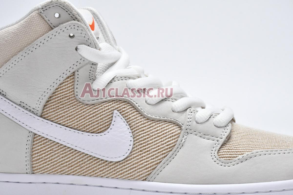 New Nike Dunk High Pro ISO SB "Unbleached Pack - Natural" DA9626-100 Shoes