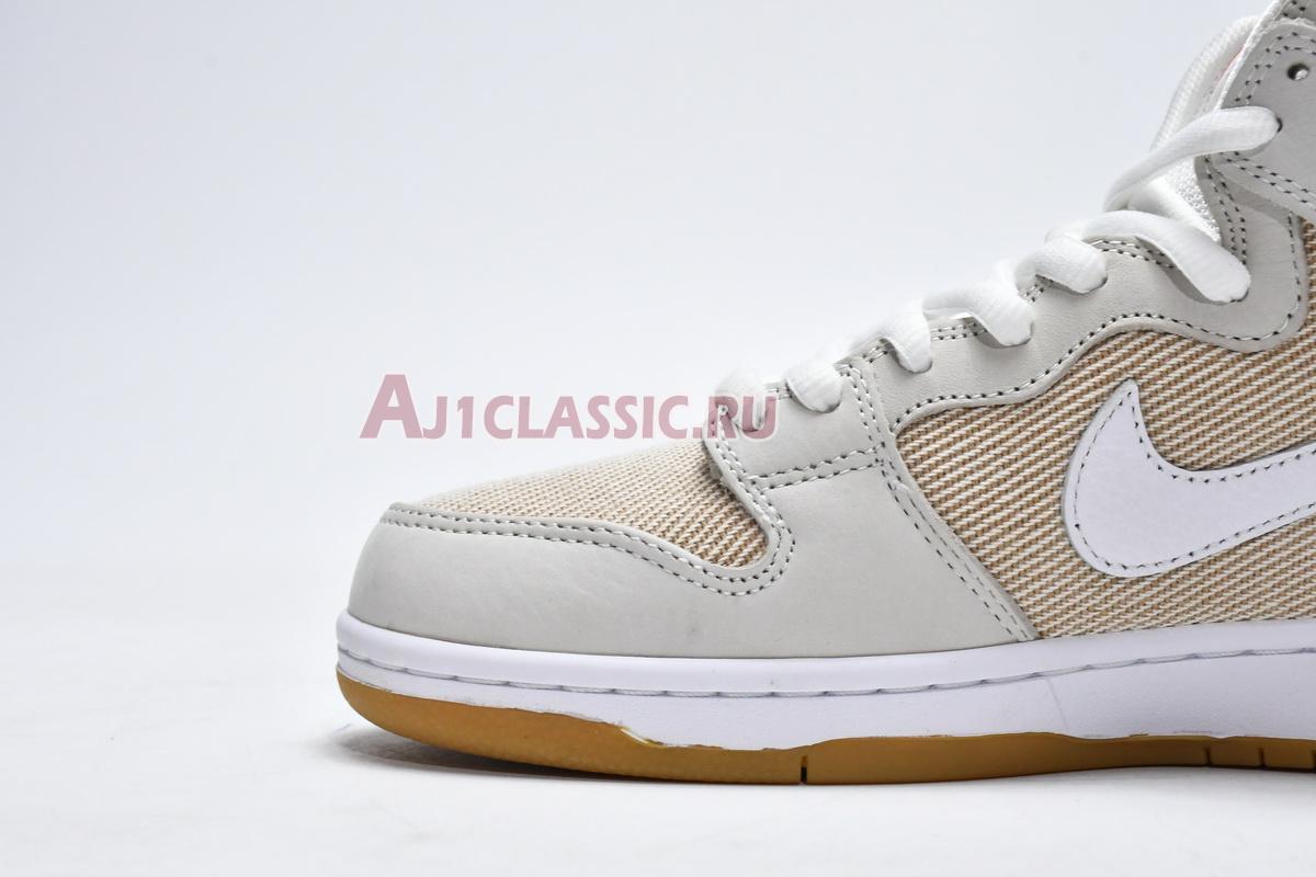 New Nike Dunk High Pro ISO SB "Unbleached Pack - Natural" DA9626-100 Shoes