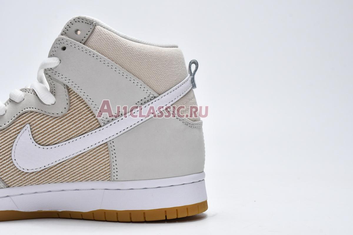 New Nike Dunk High Pro ISO SB "Unbleached Pack - Natural" DA9626-100 Shoes