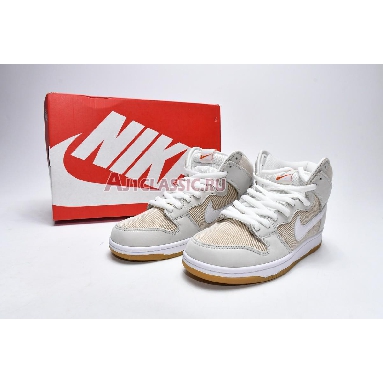 Nike Dunk High Pro ISO SB Unbleached Pack - Natural DA9626-100 Natural/White/Natural/Natural Mens Womens Shoes