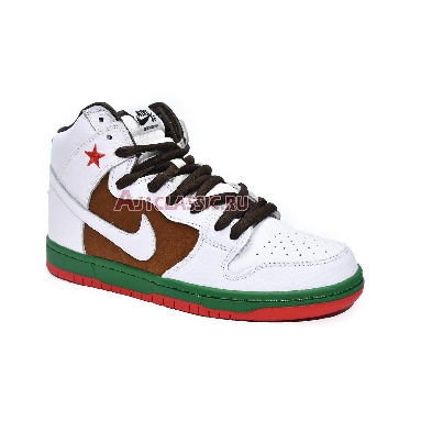 Nike Dunk High SB Cali 313171-201 Pecan/White Mens Womens Shoes