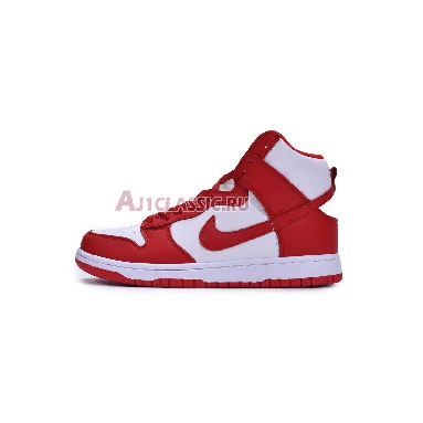 Nike Dunk High University Red DD1399-106 White/University Red Mens Womens Shoes