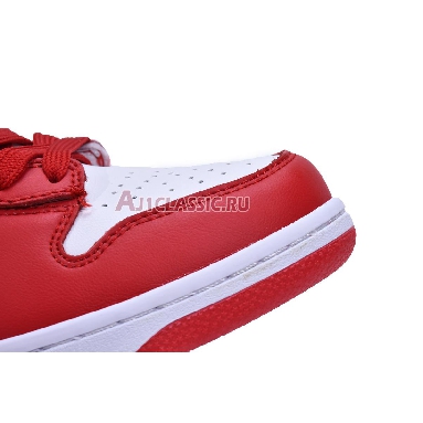 Nike Dunk High University Red DD1399-106 White/University Red Mens Womens Shoes