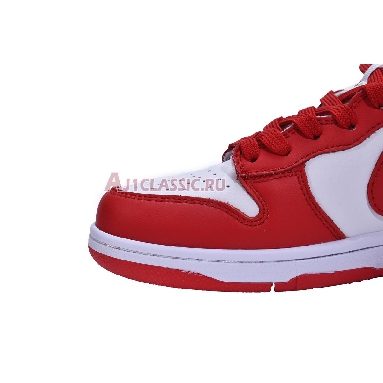 Nike Dunk High University Red DD1399-106 White/University Red Mens Womens Shoes