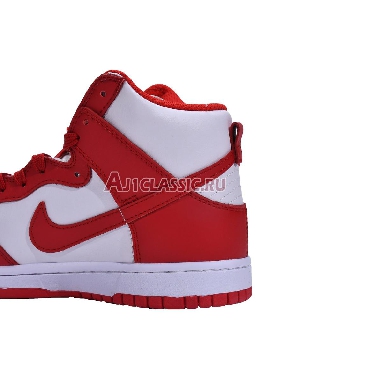 Nike Dunk High University Red DD1399-106 White/University Red Mens Womens Shoes