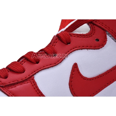 Nike Dunk High University Red DD1399-106 White/University Red Mens Womens Shoes