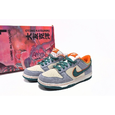 Otomo Katsuhiro x Nike SB Dunk Low Blue Green Orange LF0039-017 Blue/Green/Orange/Grey Mens Womens Shoes