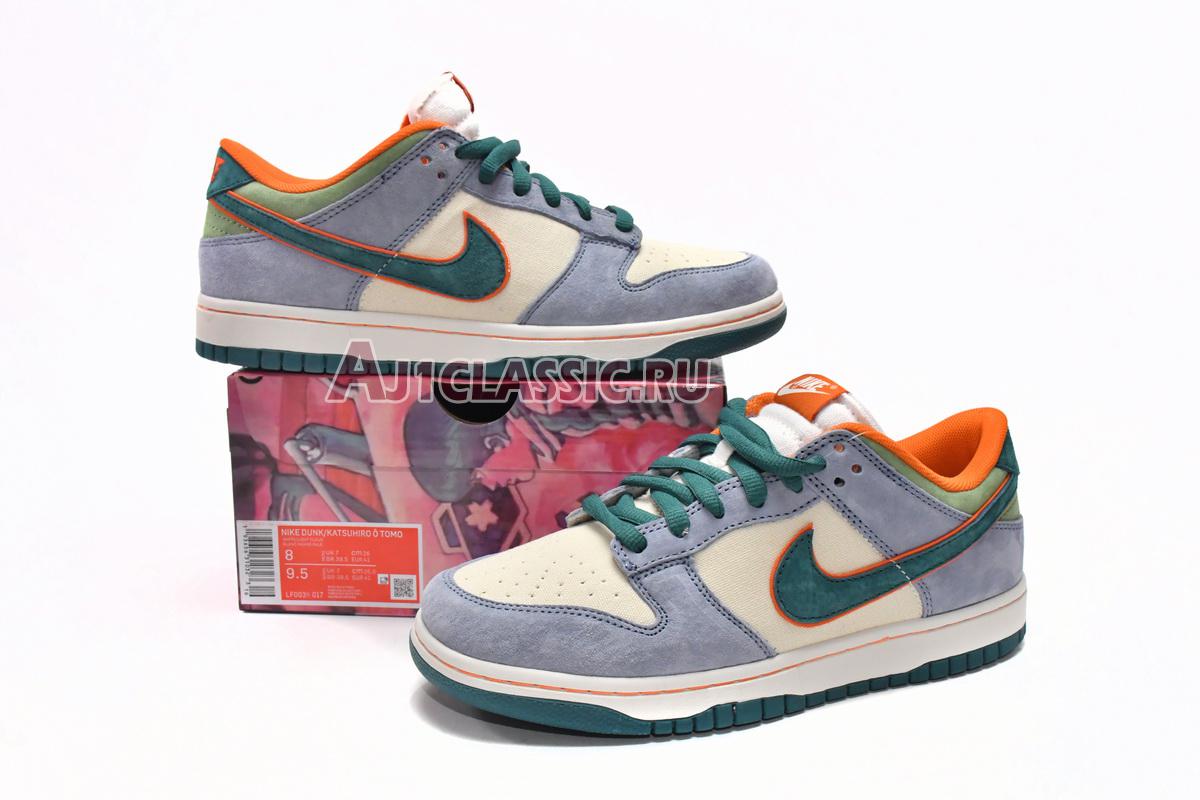 New Otomo Katsuhiro x Nike SB Dunk Low "Blue Green Orange" LF0039-017 Shoes