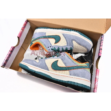 Otomo Katsuhiro x Nike SB Dunk Low Blue Green Orange LF0039-017 Blue/Green/Orange/Grey Mens Womens Shoes