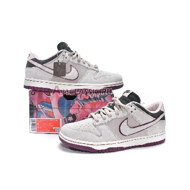 Otomo Katsuhiro x Nike SB Dunk Low Hummer LF0039-013 Grey/Green/Purple Mens Womens Shoes