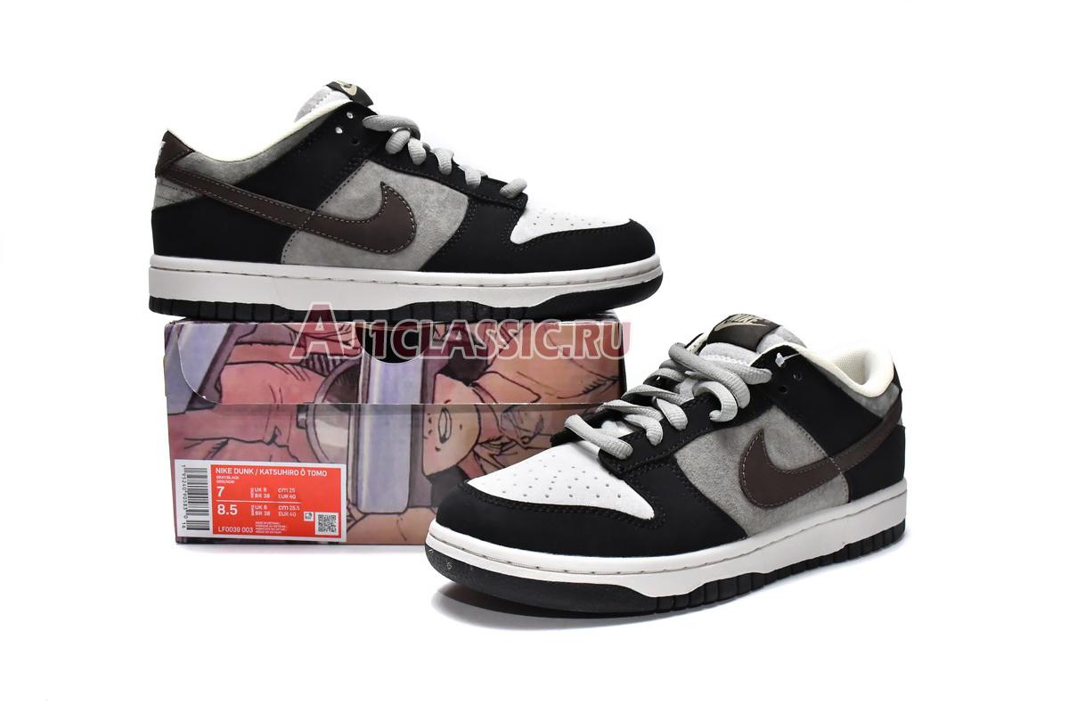 New Otomo Katsuhiro x Nike SB Dunk Low "Black Grey Brown" LF0039-003 Shoes