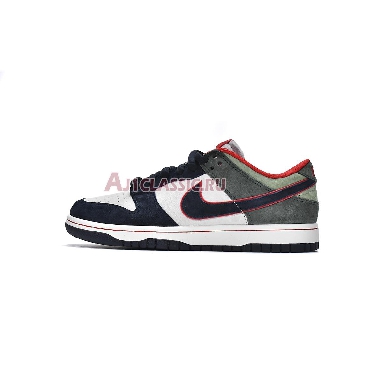 Otomo Katsuhiro x Nike SB Dunk Low Navy Green LF0039-004 Navy/Grey/Green/Red Mens Womens Shoes