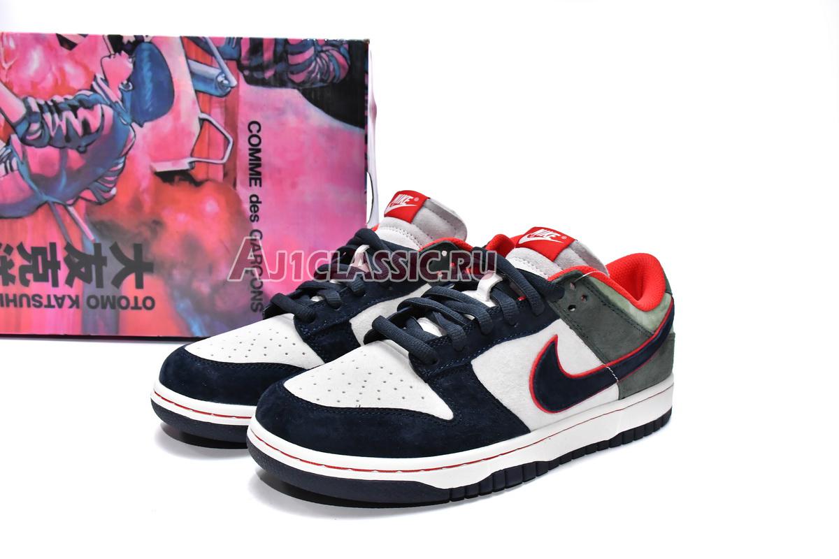 New Otomo Katsuhiro x Nike SB Dunk Low "Navy Green" LF0039-004 Shoes