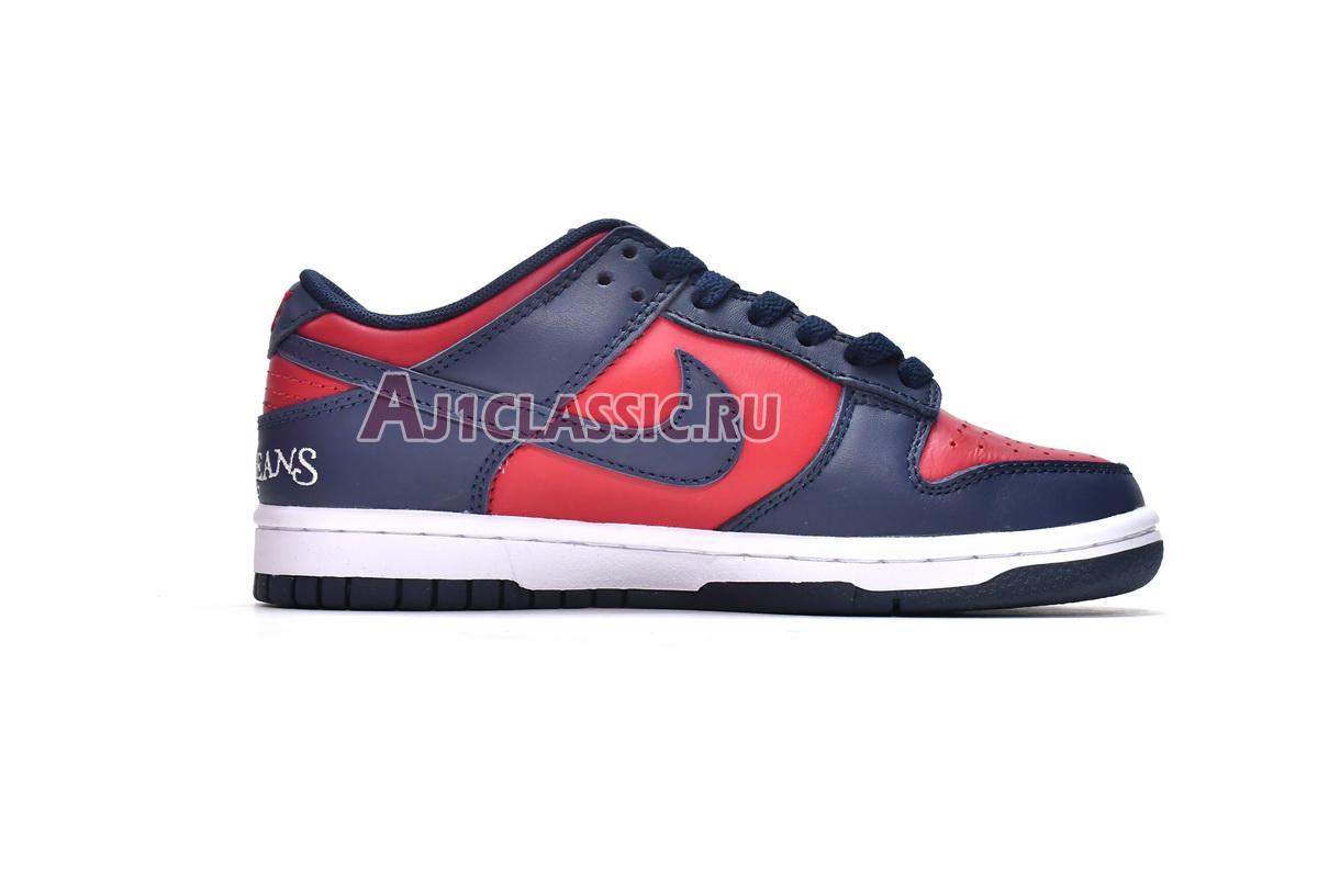 New Supreme x Nike Dunk Low SB "By Any Means - Red Navy" DO7412-982 Shoes