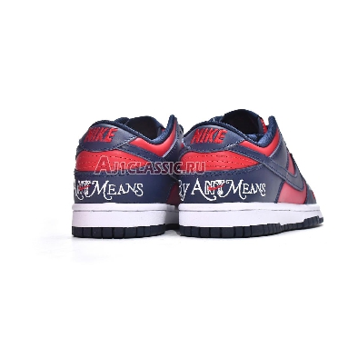 Supreme x Nike Dunk Low SB By Any Means - Red Navy DO7412-982 Red/Navy Mens Womens Shoes