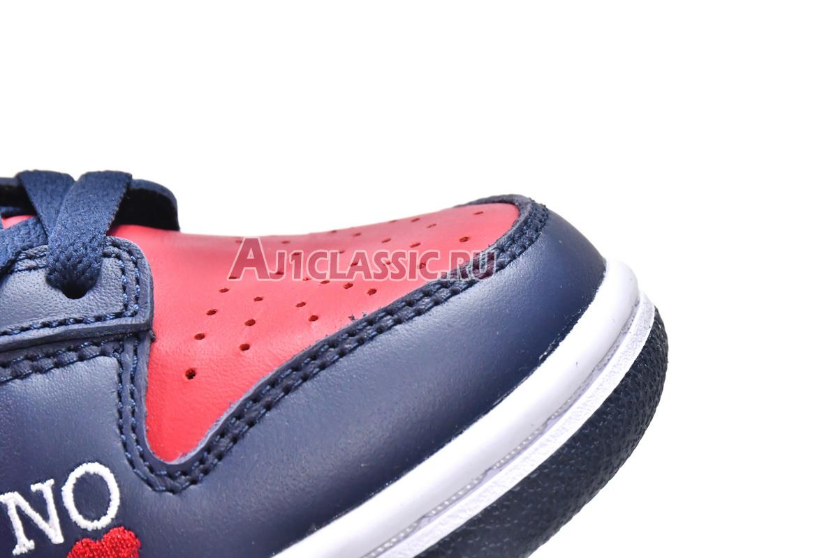 New Supreme x Nike Dunk Low SB "By Any Means - Red Navy" DO7412-982 Shoes