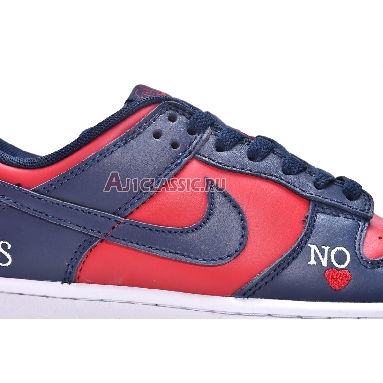 Supreme x Nike Dunk Low SB By Any Means - Red Navy DO7412-982 Red/Navy Mens Womens Shoes