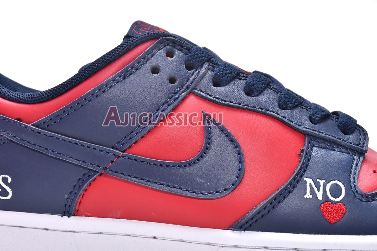 New Supreme x Nike Dunk Low SB "By Any Means - Red Navy" DO7412-982 Shoes