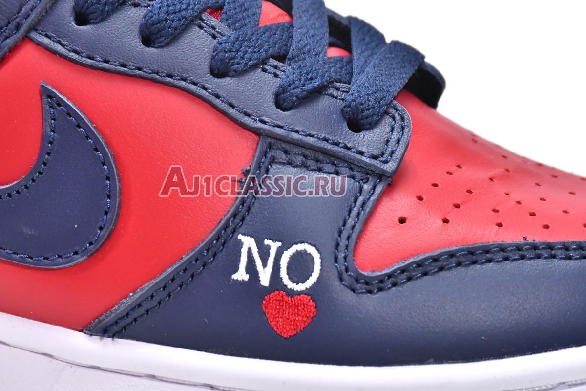 New Supreme x Nike Dunk Low SB "By Any Means - Red Navy" DO7412-982 Shoes