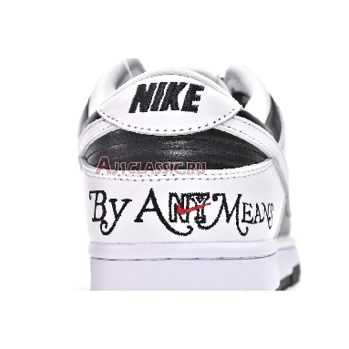 Supreme x Nike Dunk Low SB By Any Means - Stormtrooper DO7412-984 White/Black Mens Womens Shoes