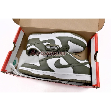 Nike Dunk Low Medium Olive DD1503-120 White/Medium Olive/White Mens Womens Shoes