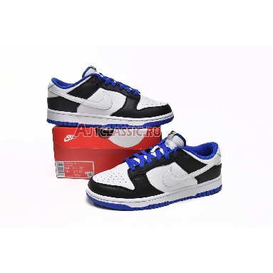 Nike Dunk Low White Black Game Royal FD9064-110 White/White-Black-Game Royal Mens Womens Shoes