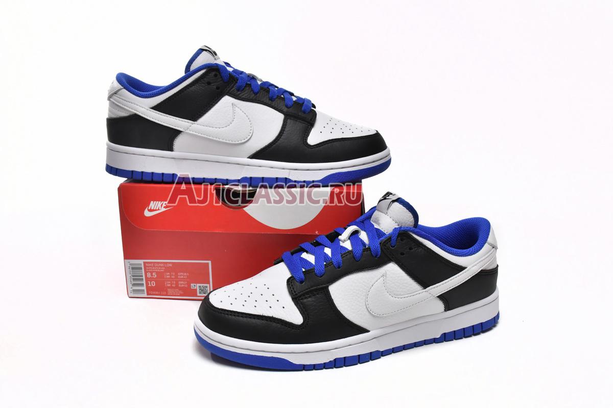 New Nike Dunk Low "White Black Game Royal" FD9064-110 Shoes